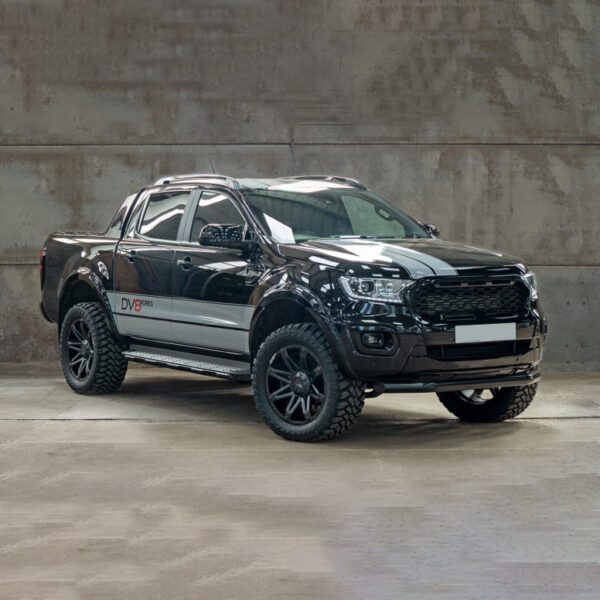 DV8 Works Armoured 20" alloy wheels - Black - Image 4