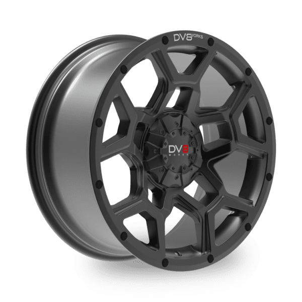 DV8 Works Hornet 20" alloy wheels - Black - Image 3