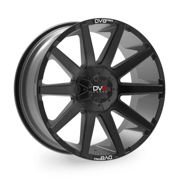 DV8 Works Vortex 20" alloy wheels - Black