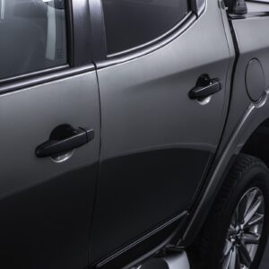 Mitsubishi Triton L200 15-23 Black Door Handle Protectors