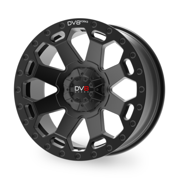 DV8 Works Concept 20" alloy wheels - Black - Image 3
