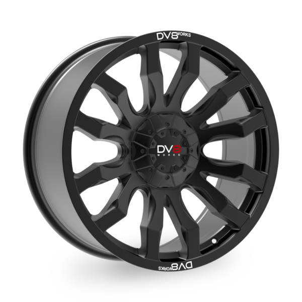 DV8 Works Edge 20" alloy wheels - Black