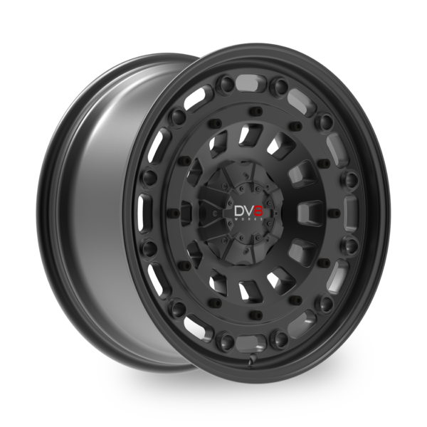 DV8 Works Twisted 20" alloy wheels - Black