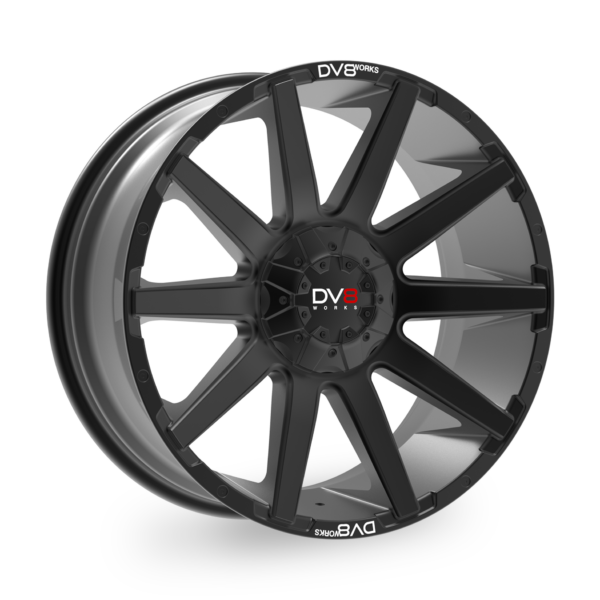 DV8 Works Vortex 20" alloy wheels - Black