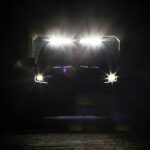 Quad Roof Lights For Ranger T9 - Front View Night