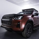 Isuzu D Max 2020+ Black Bonnet Protector - Corner