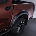 Isuzu D Max 2020+ Gloss Black Wheel Arches - Rear Only