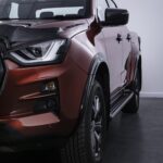 Isuzu D Max 2020+ Gloss Black Wheel Arches - Corner 2