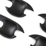 Ford Ranger T8 Black Door Handle Inserts