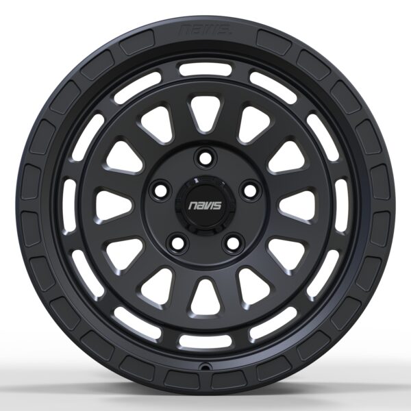 Navis Gelida-AT 17″ Alloy Wheels (Satin Black) - Image 4