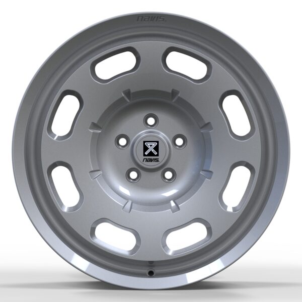 Navis Lenta 20″ Alloy Wheels (Silver) - Image 2